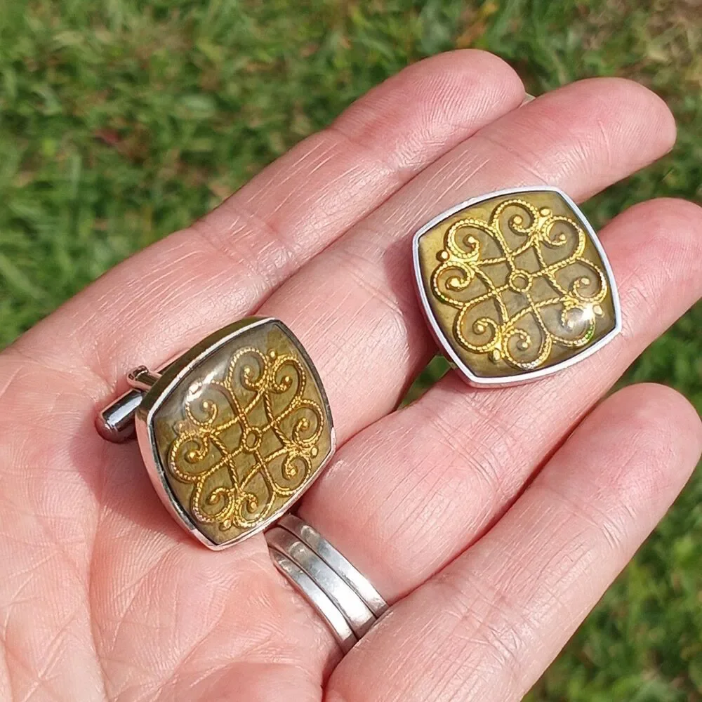 Vintage Austria Cufflinks .75